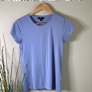 𝅺j.crew light blue T-shirt short sleeves size small soft fabric blend
